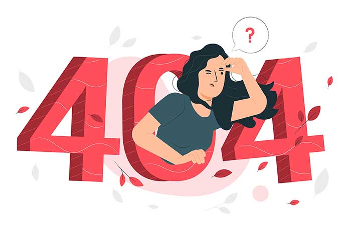 404 page